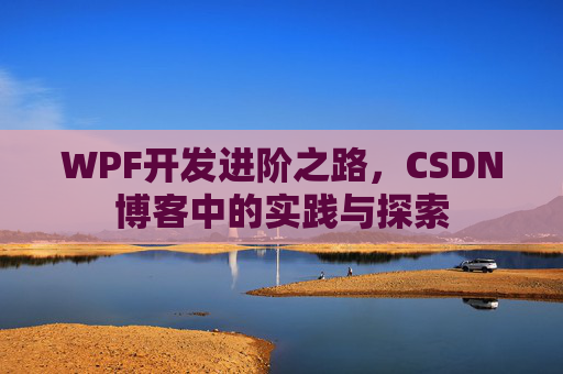 WPF开发进阶之路，CSDN博客中的实践与探索